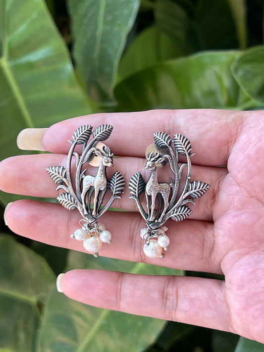 Deer earrings