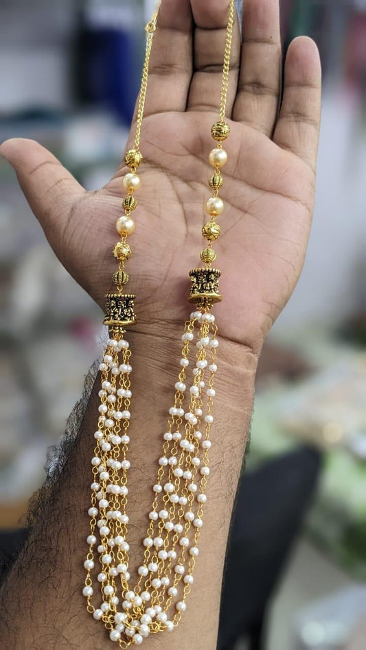 Antique beads mala