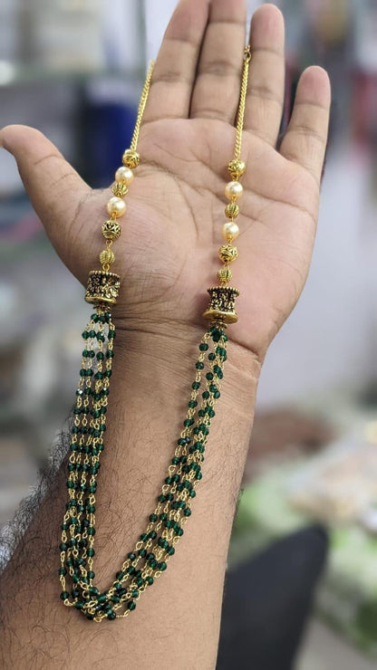 Antique beads mala